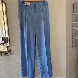 Calvin Klein Light Blue Wide Leg Trousers